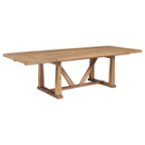 Middleton Natural Brown Extension Leaf Dining Room Set - Table and 6 Side Chairs — product image 3