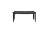 Main view of Baresford dining set highlighting the storage bench