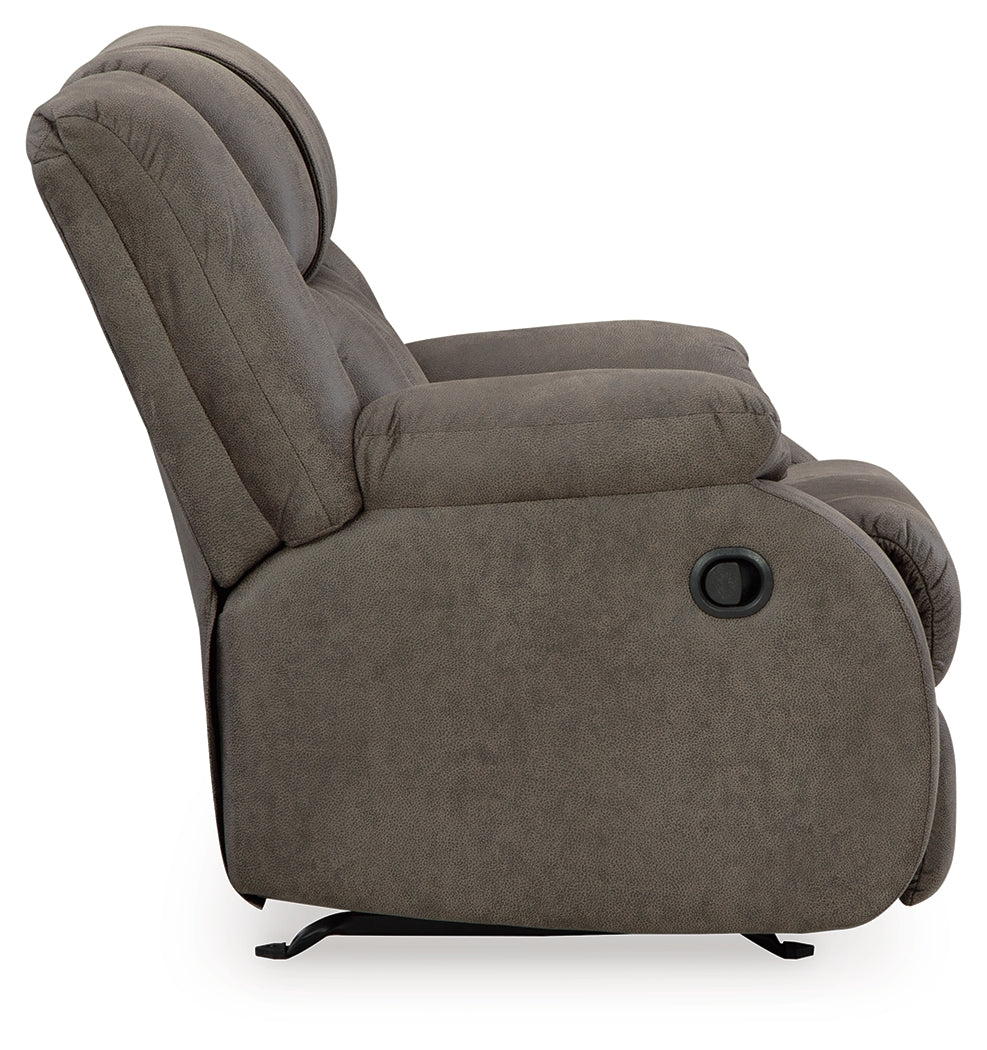 Recliner back angle