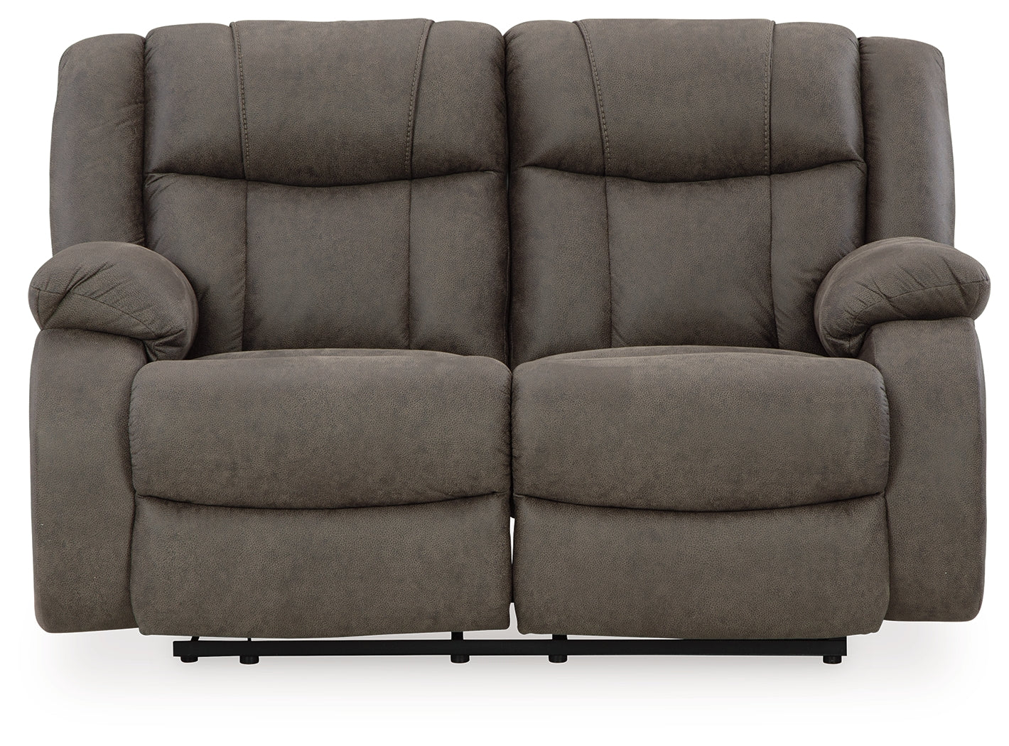 First Gunmetal Base Sofa close up detail