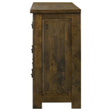 Doherty 6-Drawer Bedroom Dresser Rustic Brown — product image 5