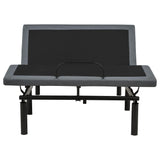 Weston Full Dual-Motor Massage Adjustable Bed Base in Black and Grey — product image 5