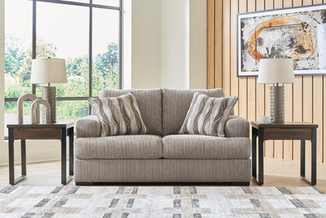 Lofwood Fossil Chenille Loveseat — product image 3