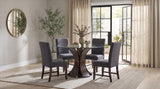 Naser Parsons Dining Side Chair Grey and Dark Walnut (Set of 2) — product image 15