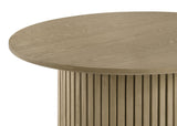 Hamlyn 5-piece Round Wood Counter Height Dining Set Cream and Natural Oak — product image 5