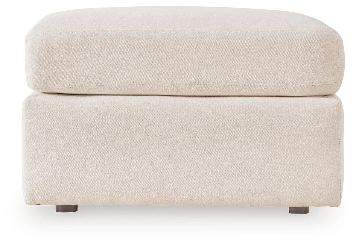 Modmax Oyster 4-Piece Sectional with Ottoman — front view