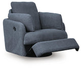 Modmax Ink Sofa, Loveseat and Recliner Set — angled view