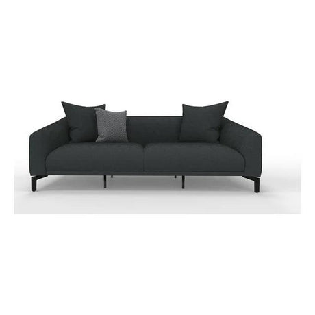 Maison Black 3-Seater Sofa close-up detail view