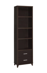 Lewes TV Stand open door revealing adjustable shelves