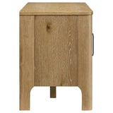 Rowe TV stand with support legs and levelers
