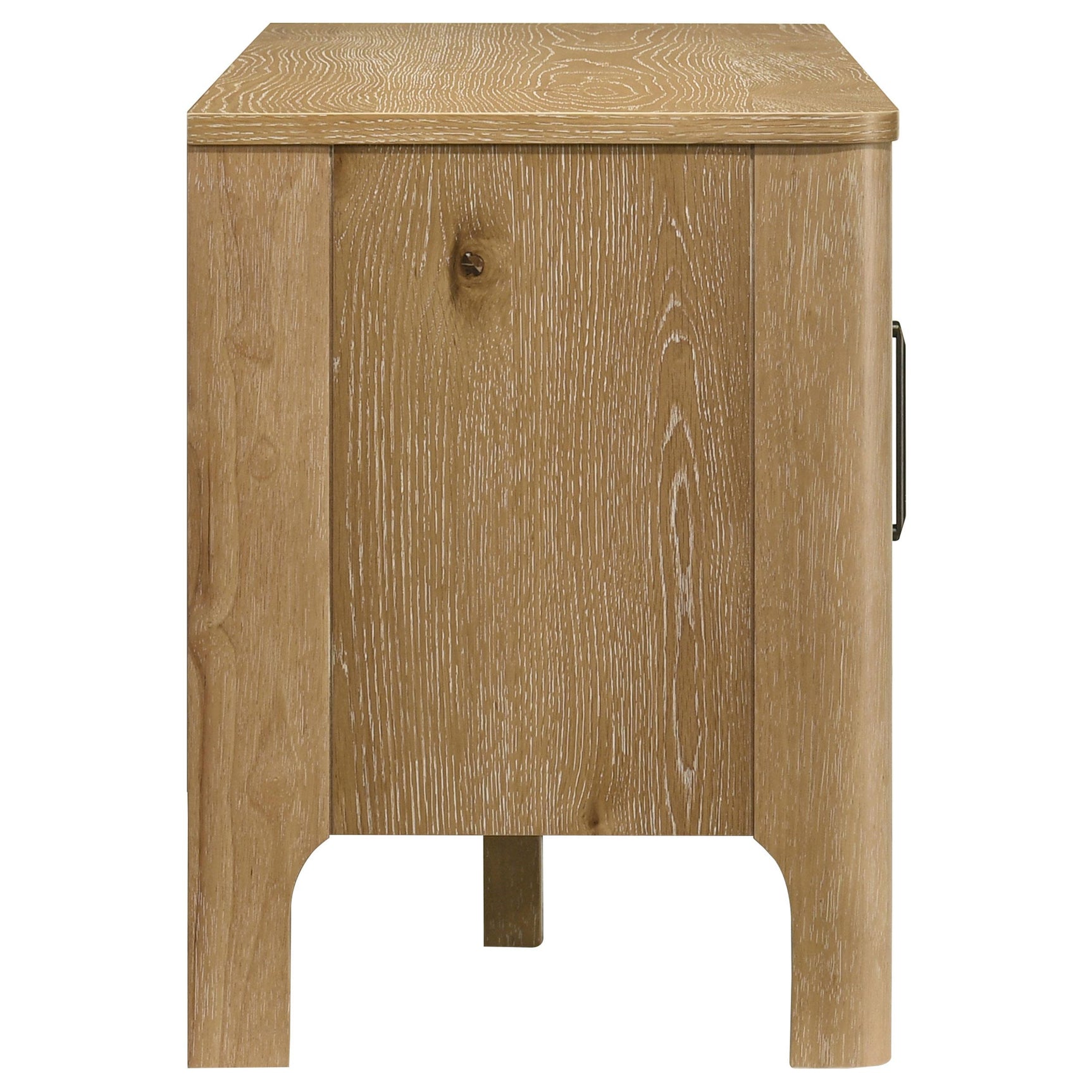 Rowe TV stand with support legs and levelers