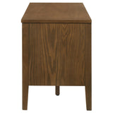 Two cabinet doors closed
