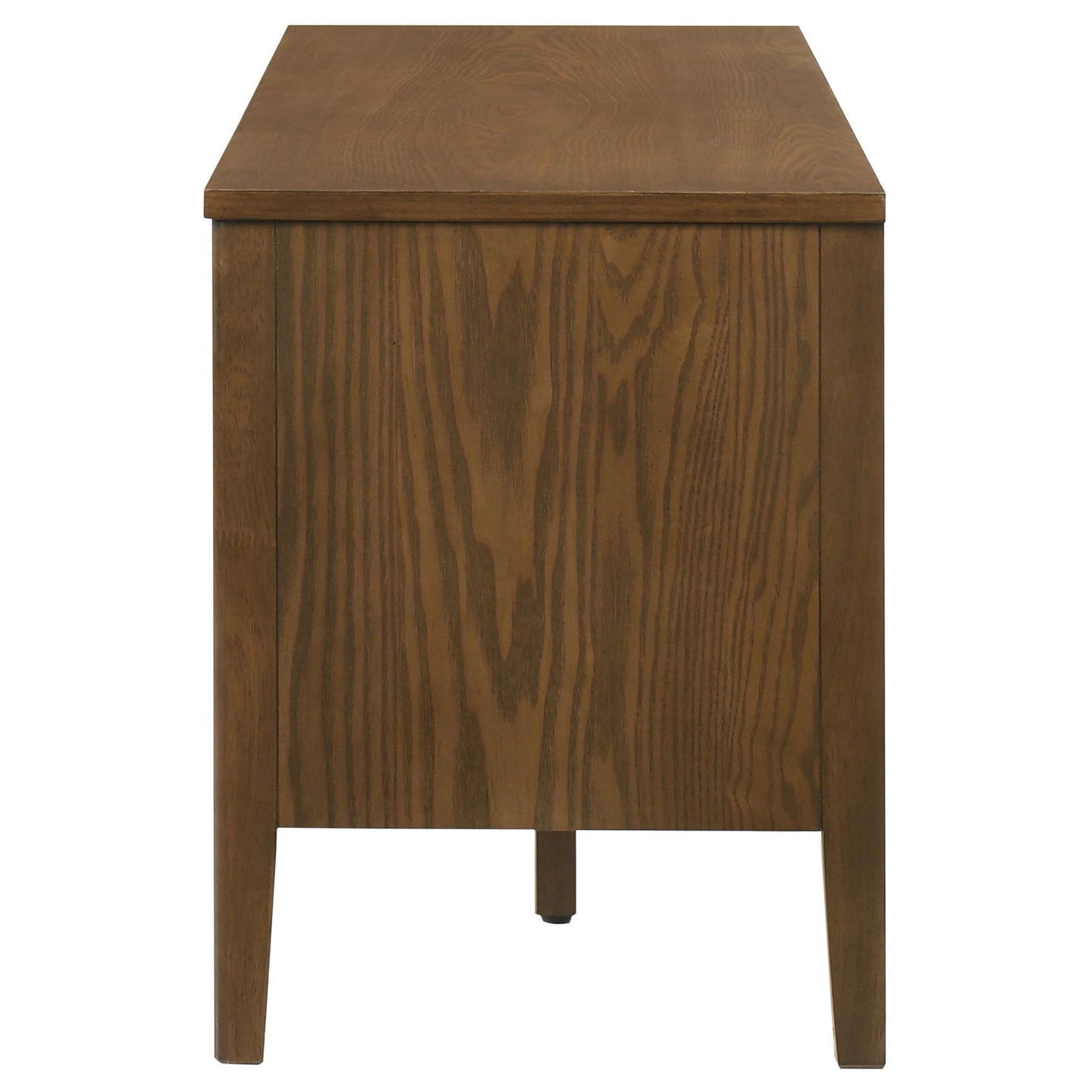 Two cabinet doors closed