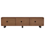 Full side profile of Trask TV stand