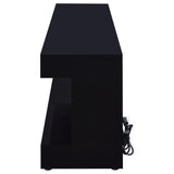 Back view showing Bluetooth speaker integration and cable management