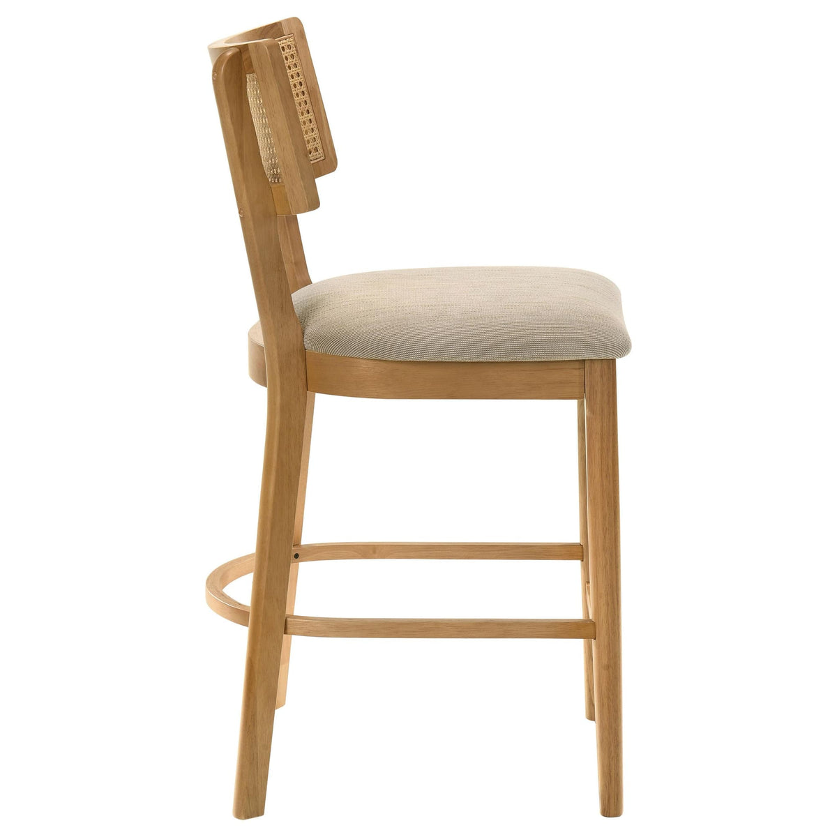 Fabra Cane Back Counter Height Chair Honey Wheat Set of 2 — product image 9