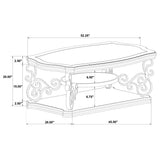 Laney 3-piece table set styled in living room