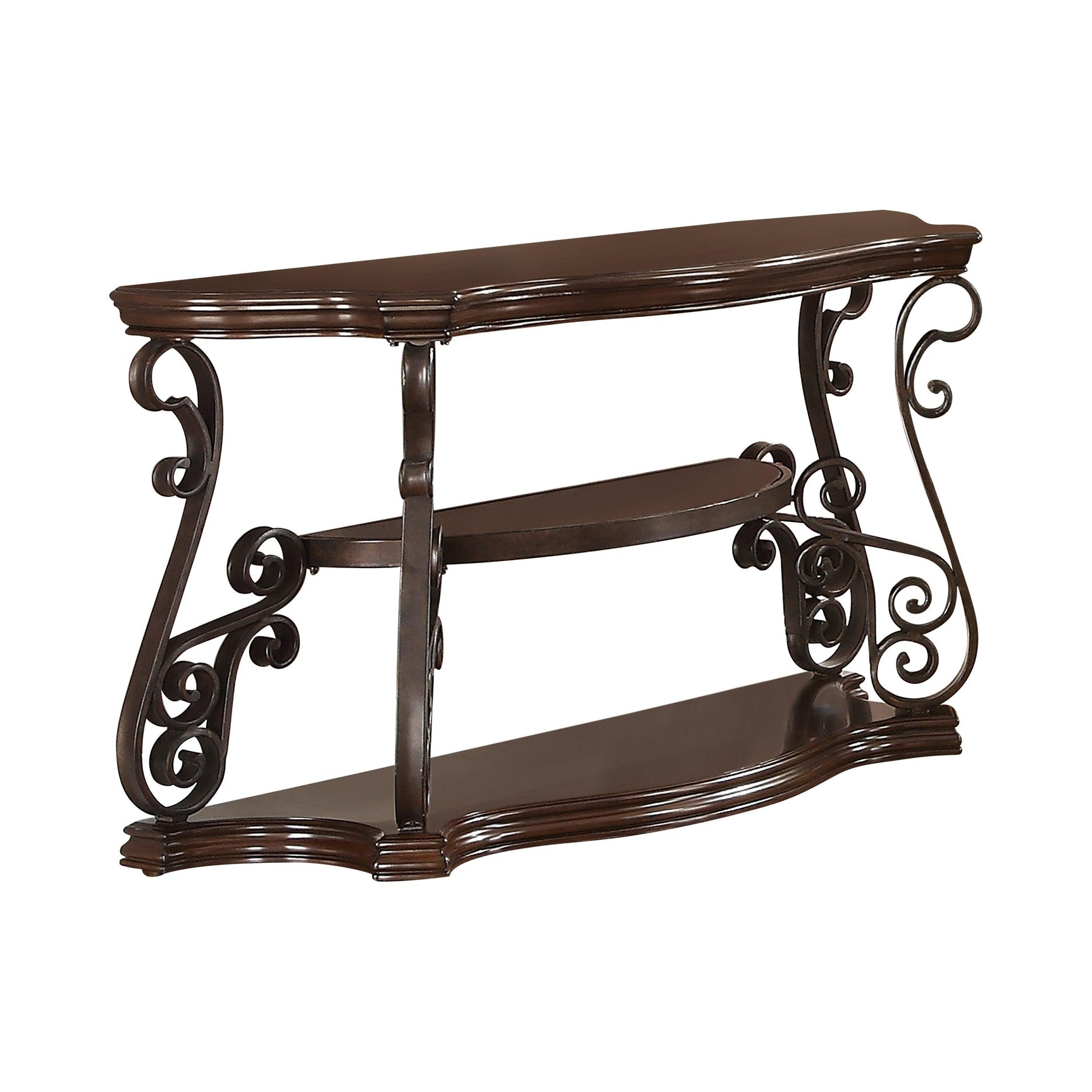 Laney Coffee Table tempered glass top detail