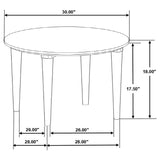 Handcrafted tables showing artisanal details