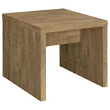 Close-up of Lynette table set texture and finish