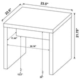 Lynette coffee table spacious top view
