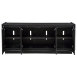 Leandro Media Console Interior Storage View