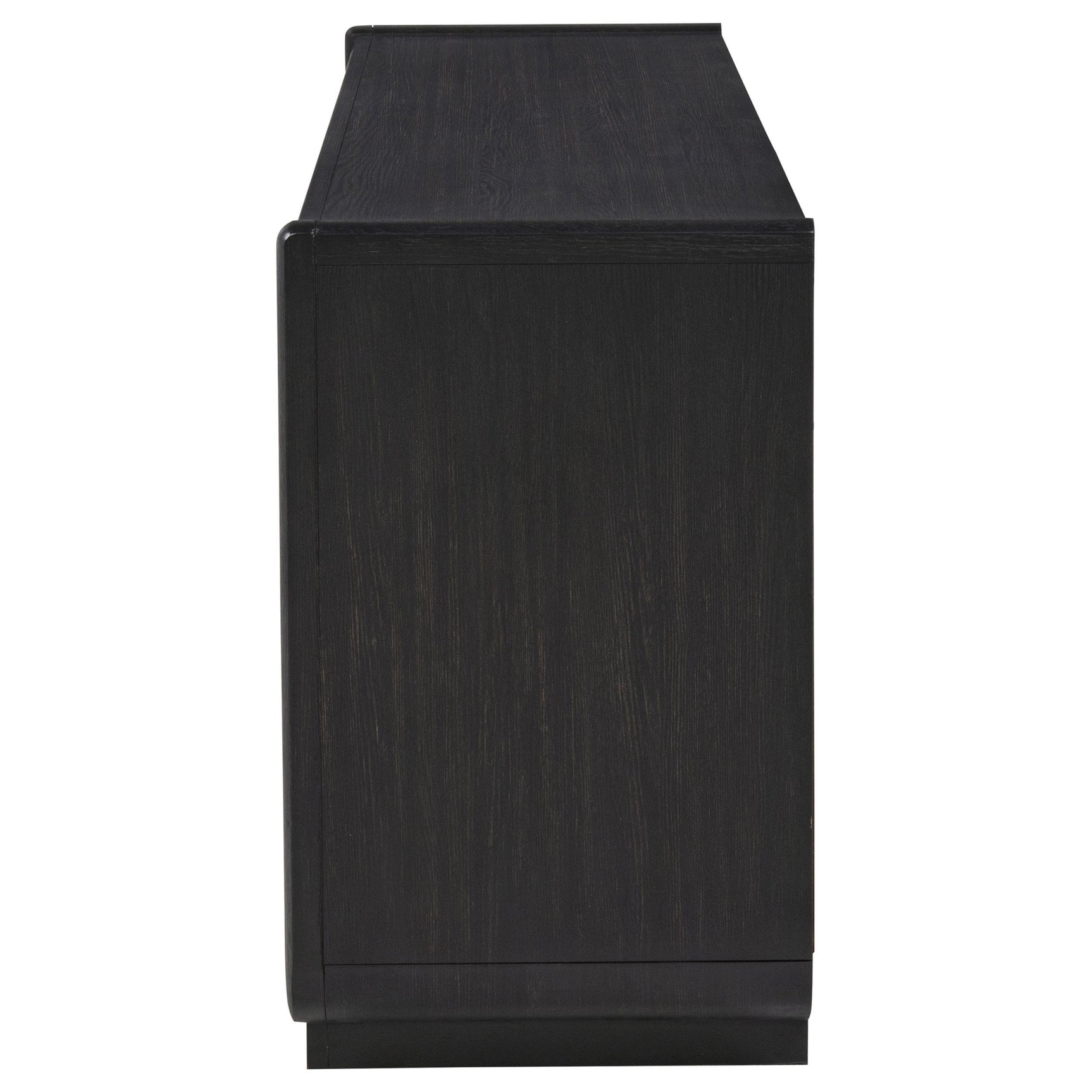 Leandro Console Door Push-to-Open Mechanism