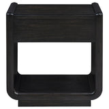 Side angle of Leandro end table