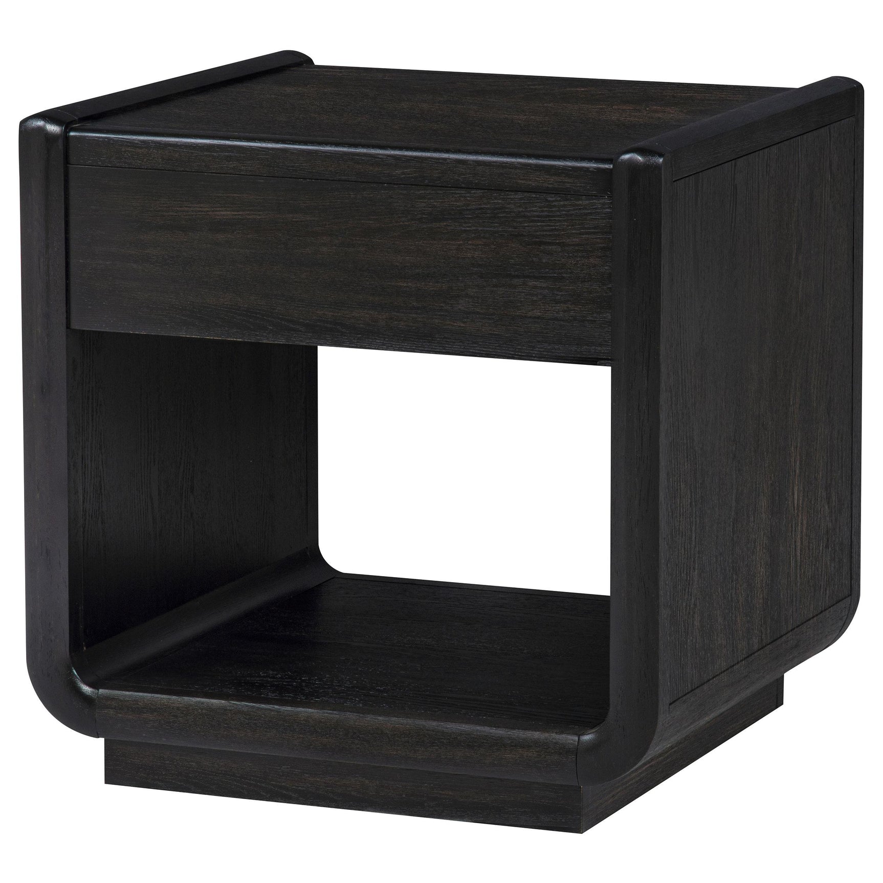 Leandro side table in living room setting