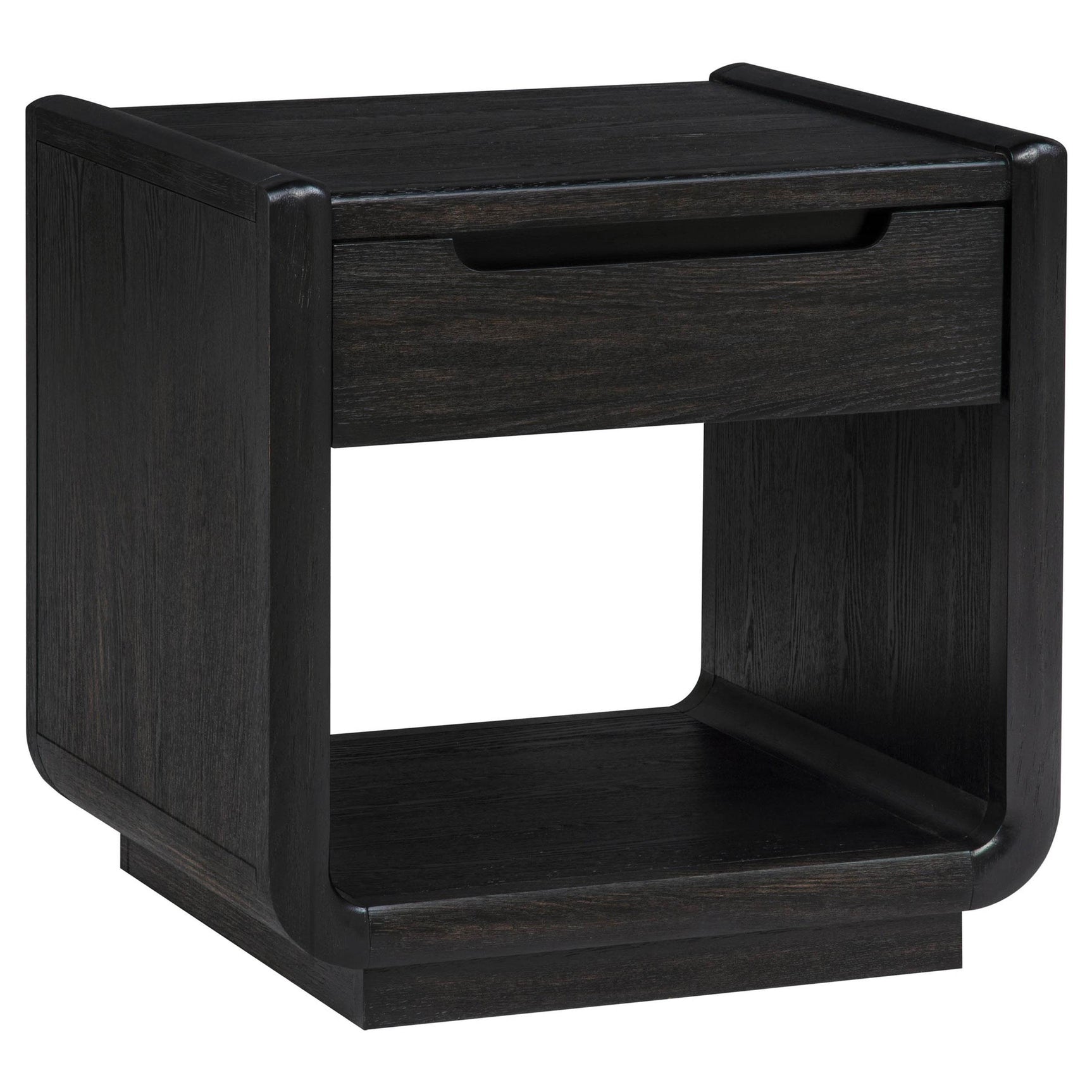 Leandro coffee and end table set side angle