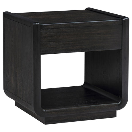 Leandro coffee table rounded edge close-up