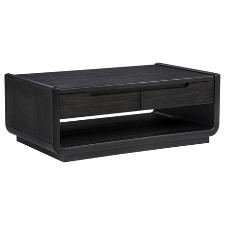 Leandro coffee table storage drawer