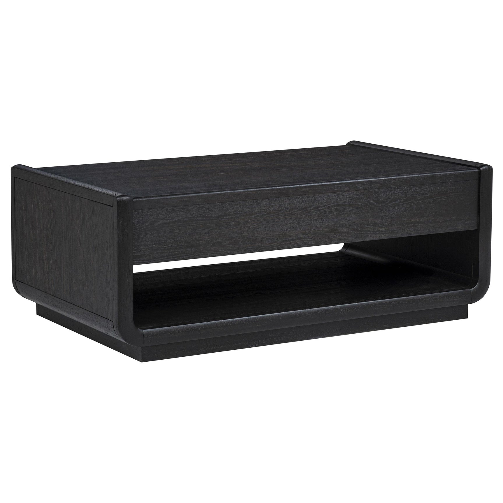 Leandro end table soft edge close-up