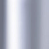 Top-down view highlighting the clear glass surface and reflective chrome base