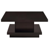Reston coffee table assembled in modern living room