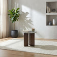 Close-up of Toronto marble surface on Jenna side table