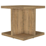 Coffee Table surface close-up showing wood grain