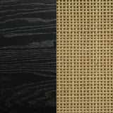 Close-up of ash veneer and wood grain