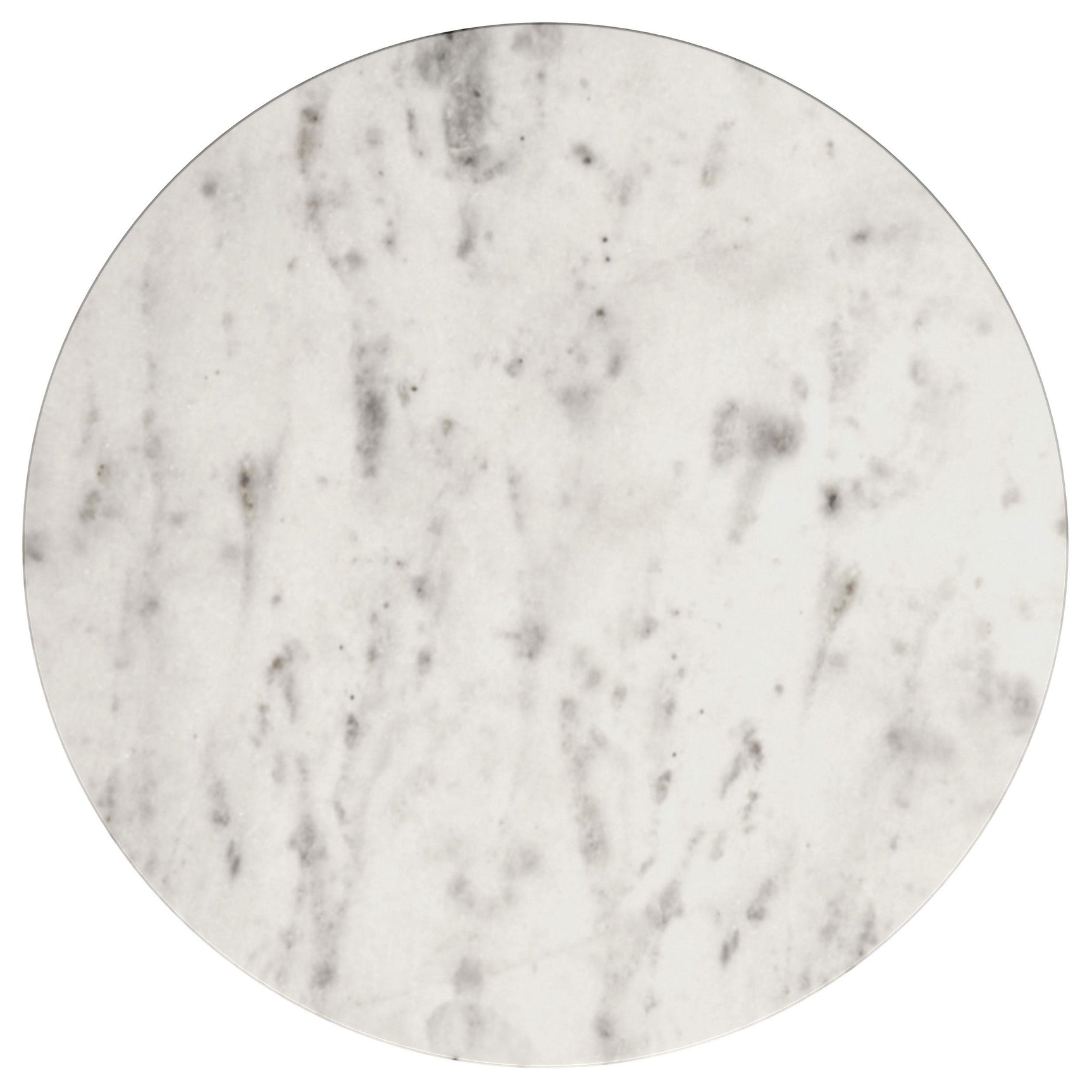 Top view of the coffee table showing marble surface