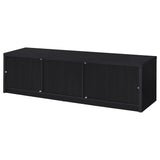 Drawer open showing storage space