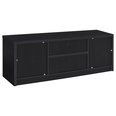 Winfield media tower storage cabinet open