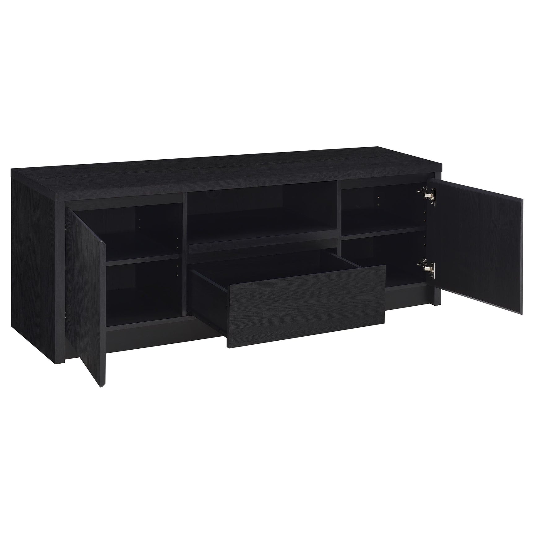 Open drawer of Winfield 60-inch TV stand media console