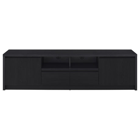 Winfield TV stand drawer open