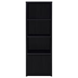 Open bottom cabinet door of Winfield media tower