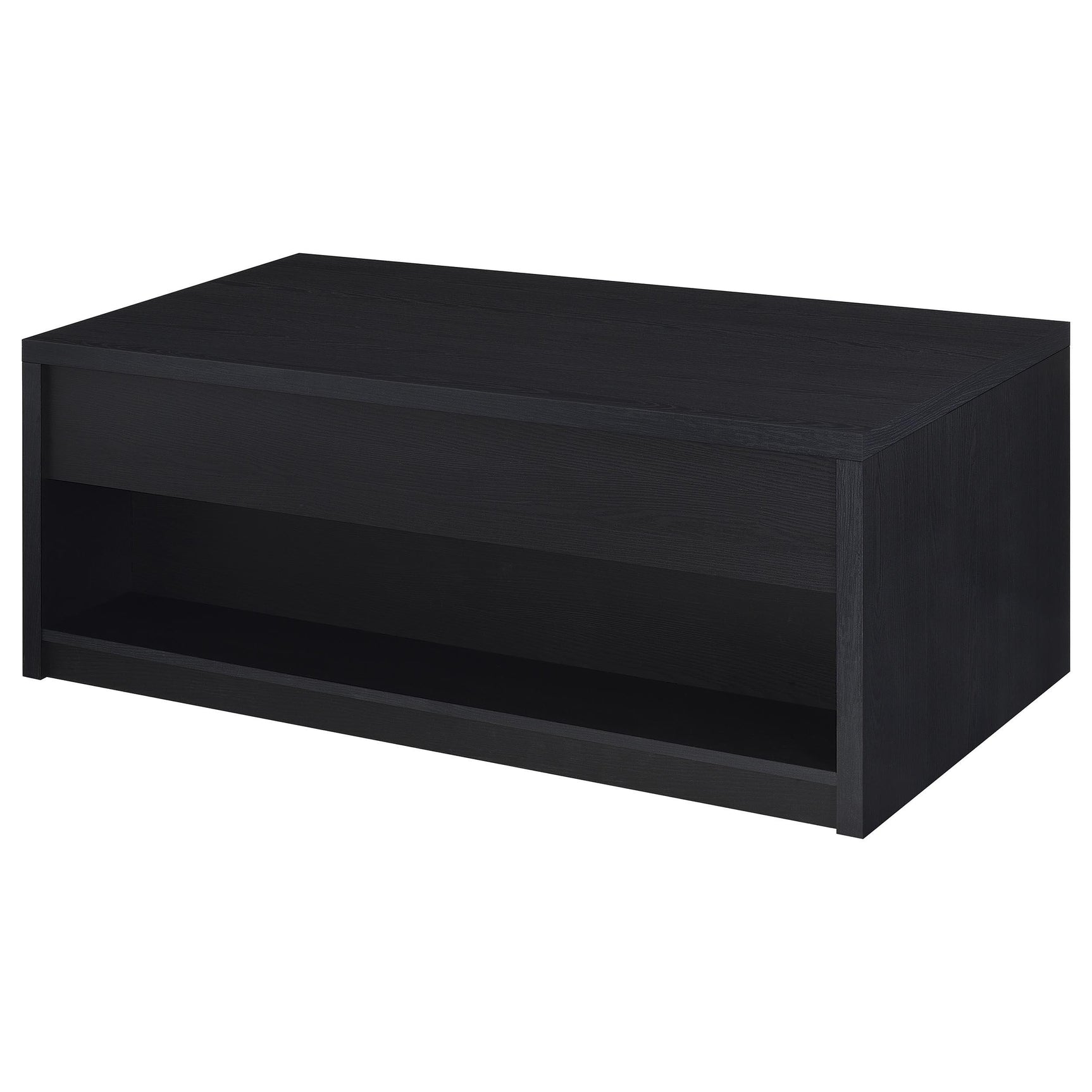 Side view of end table