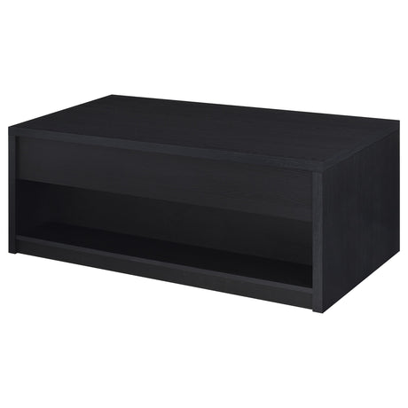 Full view of Knapp Coffee Table in living room setting