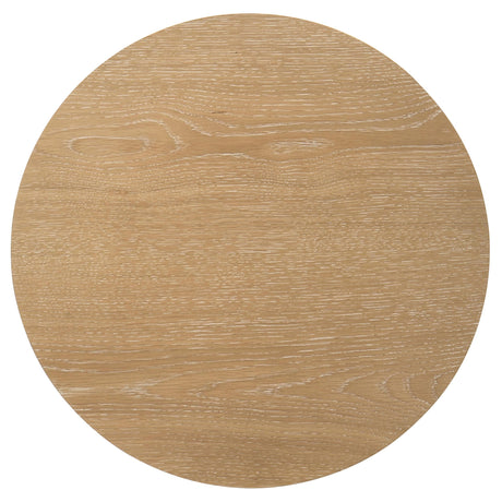 Assembly detail of Ottowa Round Wood Side End Table