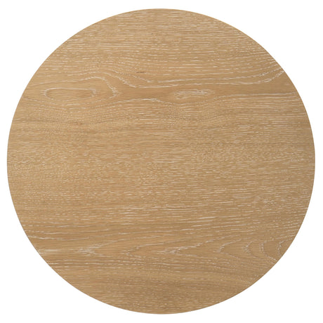 Close-up of cylindrical legs on Ottowa coffee table