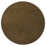 Ottowa side table next to sofa in living room