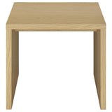 Canoga coffee table lift-top mechanism detail